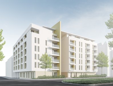 Titelbild: Wohnungsbau August-Bebel-Straße Leipzig