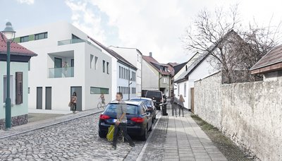 Bild 1 von 1: Wohnungsbau Am Alten Stadtbad Schönebeck