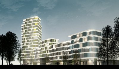 Bild 1 von 1: Wohnungsbau Erzberger Straße Magdeburg
